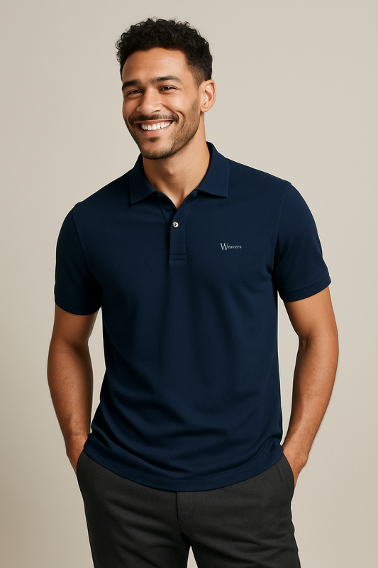 Navy Blue Polo T-Shirt