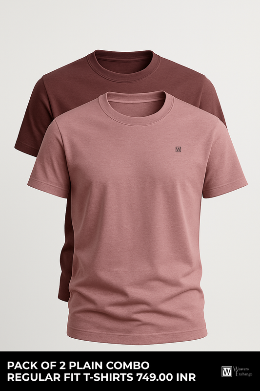 Plain T-shirt Combo of 2