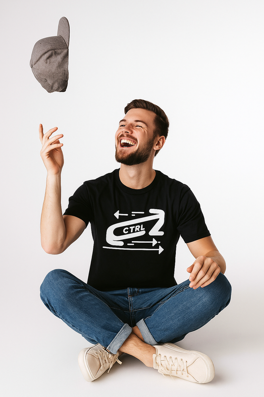 Weavers Designer CTRL Z T-shirt Black