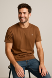 Weavers Classic Plain T-Shirt Coffee