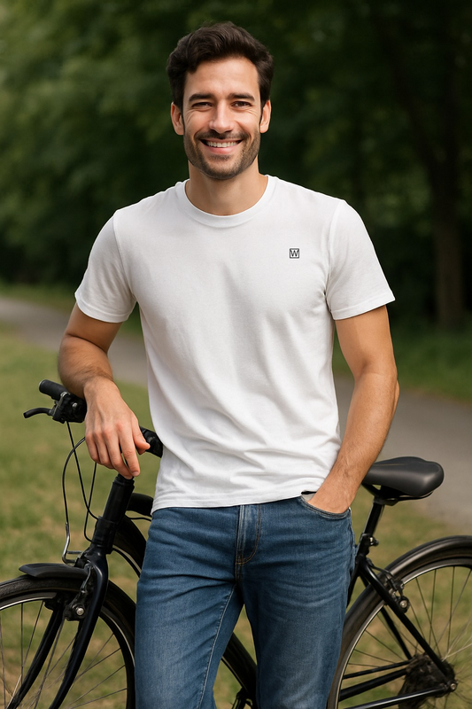 Weavers Classic Plain T-Shirt White