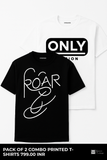 Designer T-shirts Combo of 2