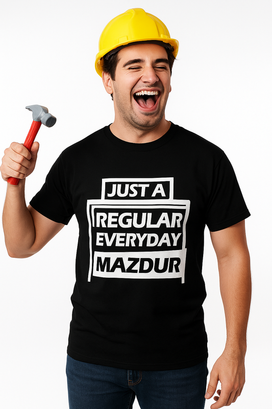 Weavers Designer Meme T-Shirt Black