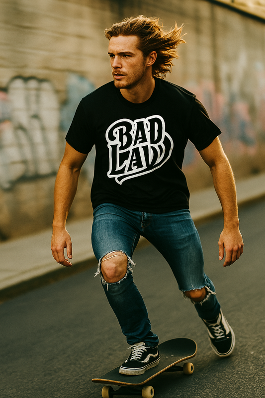 Weavers Badlad Designer T-Shirt Black