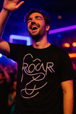 Weavers Designer Roar T-Shirt Black