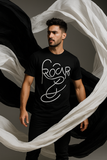 Weavers Designer Roar T-Shirt Black