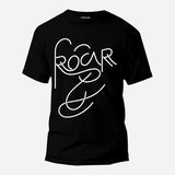 Weavers Designer Roar T-Shirt Black