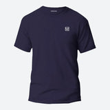 Weavers Classic Plain T-Shirt Navy Blue