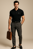 Black Polo T-Shirt