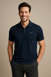 Navy Blue Polo T-Shirt
