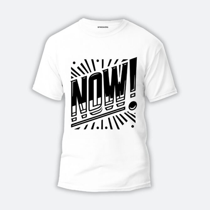 Weavers Designer Now T-Shirt White